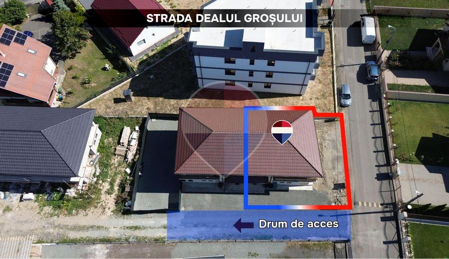 Duplex cu 4 camere cu Teren 237 Mp în Sud-Est