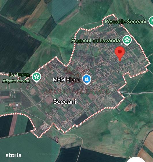 Teren de 4393 mp, în Orțișoara