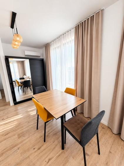 Apartament cu 2 camere decomandat, mobilat în Pipera