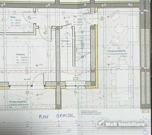 Duplex cu 4 camere cu Canalizare în Stolna