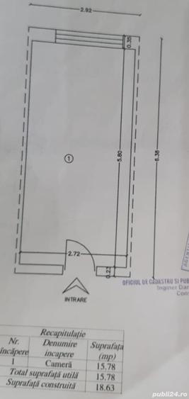 Apartament cu 2 camere în Huși