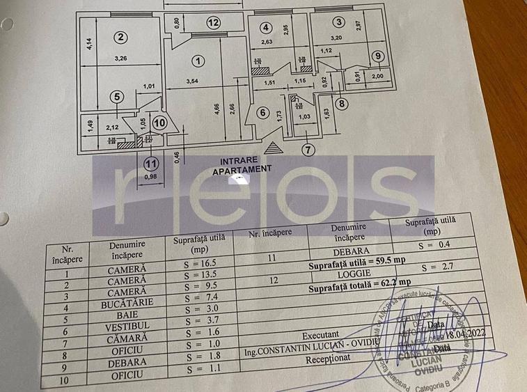 Apartament cu 3 camere semidecomandat, mobilat în Drumul Taberei