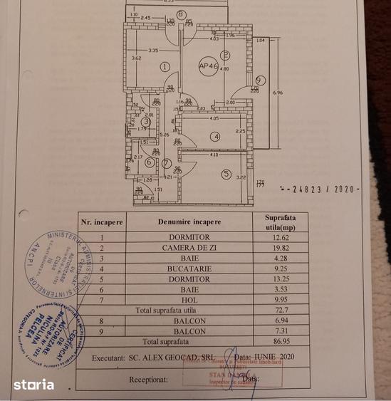 Apartament 3 camere 13 SeptembriePanduri 87 mp Bl Nou Parcare inclusa - 2