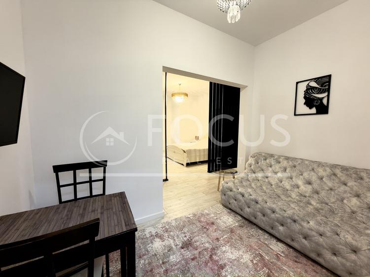 Apartament cu 2 camere semidecomandat, mobilat în Universitate