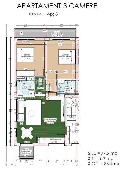 APARTAMENT 3 CAMERE, OVIDIU, LANGA LAC, DE SILVA RESIDENCES