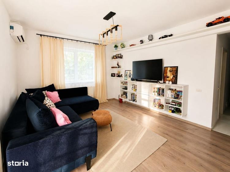3 camere | 81 mp total | Etaj 1 | 2 bai | Parcare | Platanii Residence - 1