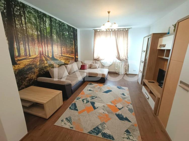 Apartament cu 2 camere decomandat, mobilat în Arhitecților - Calea Cisnădiei — fotografia 2