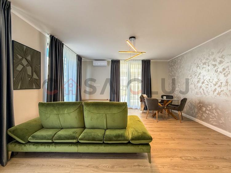 Apartament cu 2 camere semidecomandat, mobilat în Grigorescu