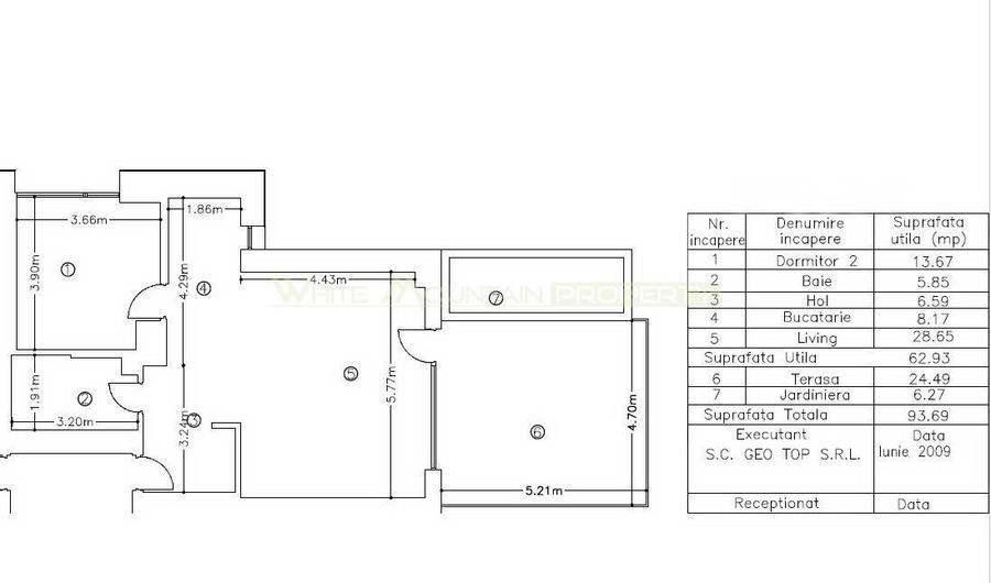 Apartament cu 2 camere, mobilat în Schei