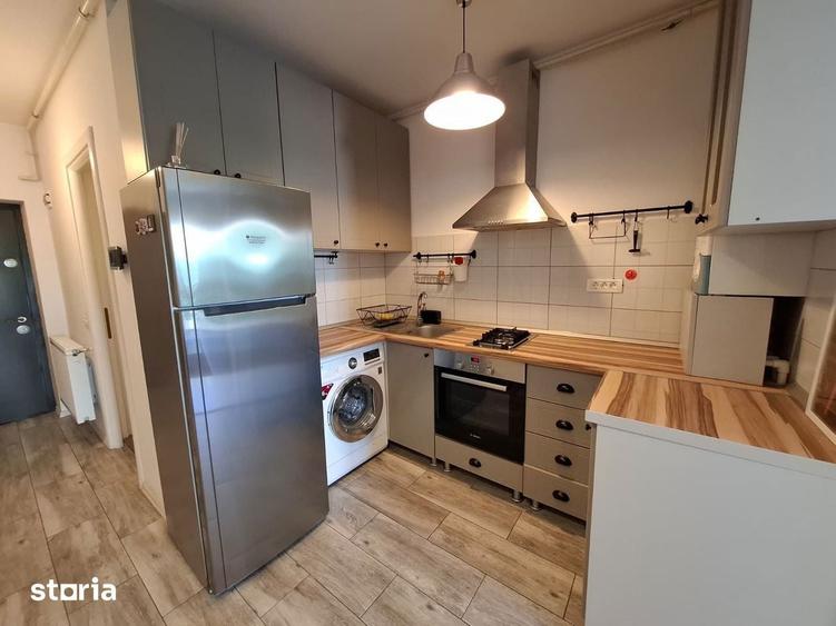 Apartament cu 2 camere, mobilat în Obor