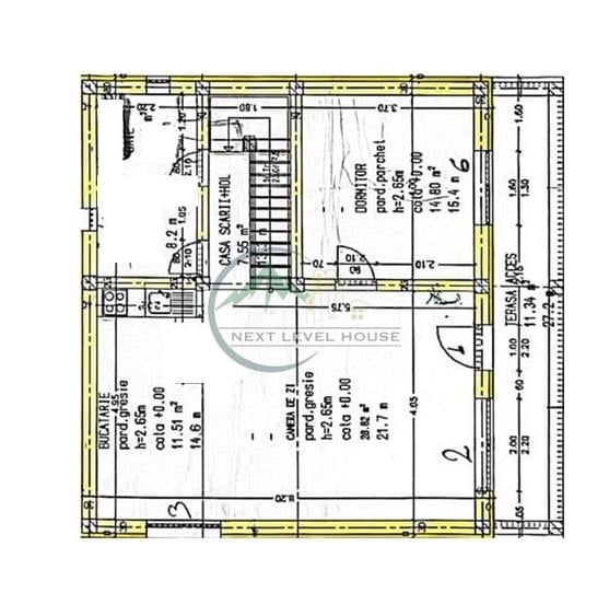 Casă individuală cu 5 camere cu Teren 500 Mp în Sânpetru