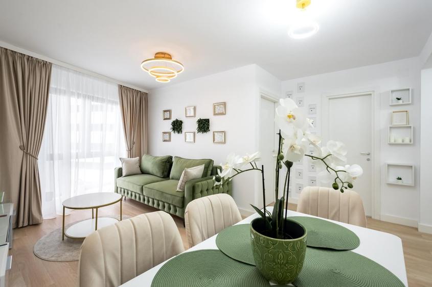 Apartament cu 2 camere decomandat, mobilat în Băneasa