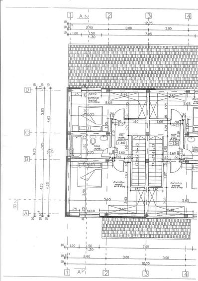 Duplex cu 3 camere cu Canalizare în Urseni