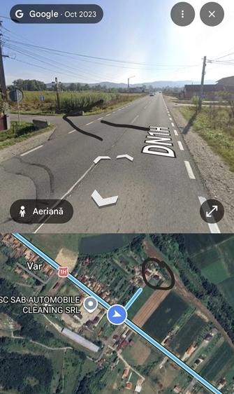 Teren de 2100 mp, în Var