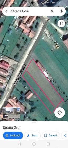 Teren de 1800 mp, în Central
