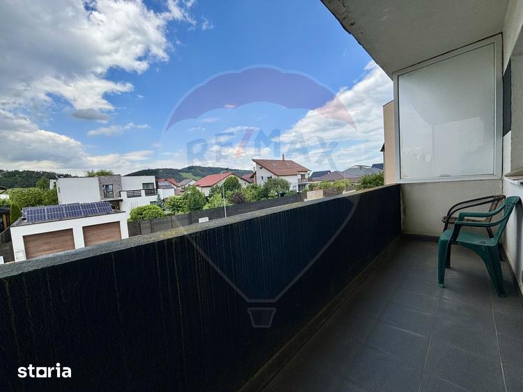 Apartament cu 2 camere semidecomandat în Sânpetru — fotografia 3