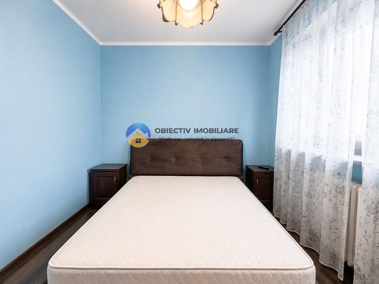 Apartament cu 3 camere semidecomandat, mobilat în Central