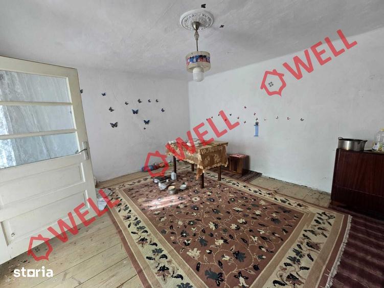 Casă cu 2 camere cu Teren 6823 Mp în Vama Buzăului