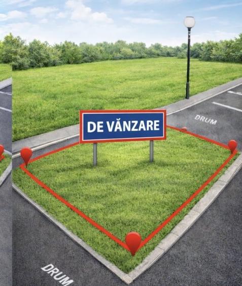 Teren Construcții intravilan de 399 mp, în Cetate