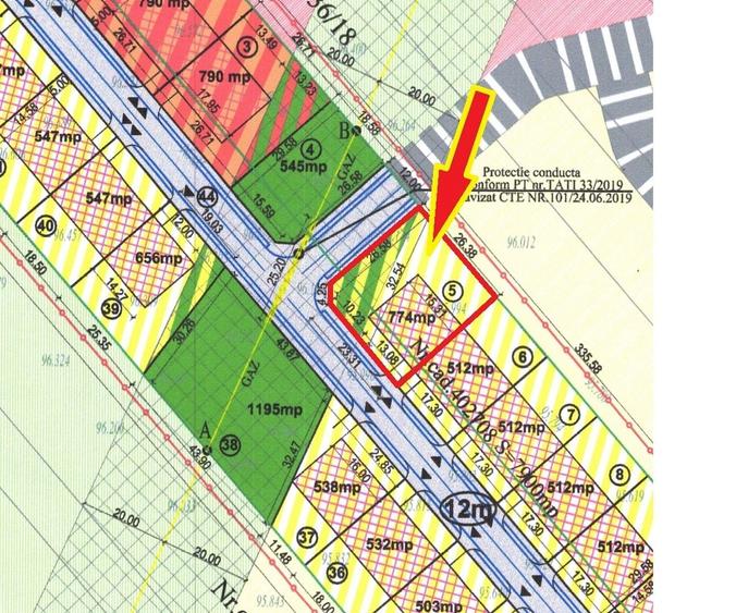 Teren Construcții intravilan de 774 mp, în Remetea Mare