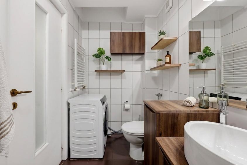 Apartament cu 2 camere semidecomandat, mobilat în Bucureștii Noi