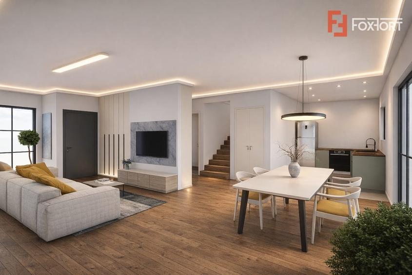 Duplex cu 4 camere cu Canalizare în Giarmata
