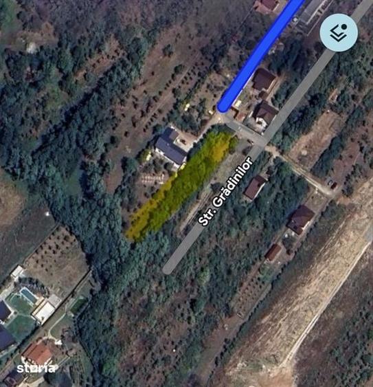 Teren de 2600 mp, în Păulești