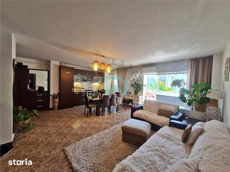 Apartament cu 2 camere semidecomandat, mobilat în Valea Cetății