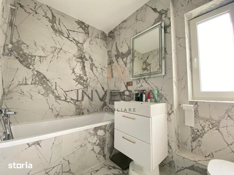 Apartament cu 4 camere semidecomandat, mobilat în Borhanci