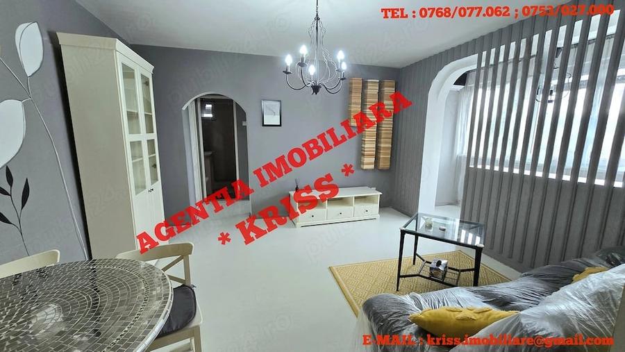 Apartament cu 2 camere semidecomandat în Craiovei
