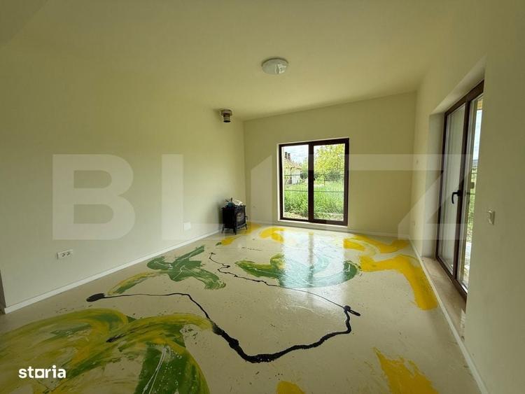 Casa finisata, pe un nivel, 4 camere, 114 mp, 750 mp teren, Jucu de Mi - 5