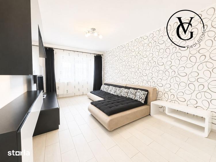 Apartament cu 2 camere semidecomandat, mobilat în Far