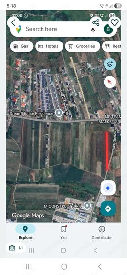 Teren de 1450 mp, în Aninoasa