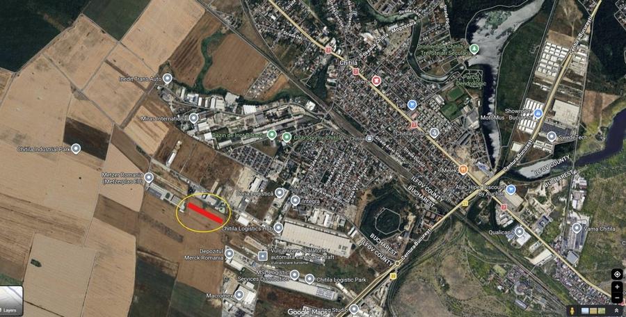 Teren agricol extravilan de 10000 mp, în Dragomirești-Vale
