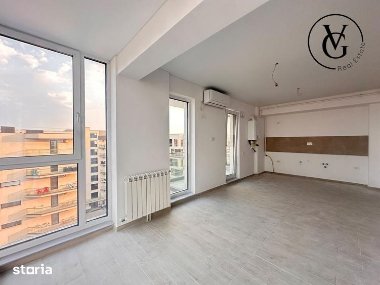 Apartament cu 3 camere semidecomandat în Nord