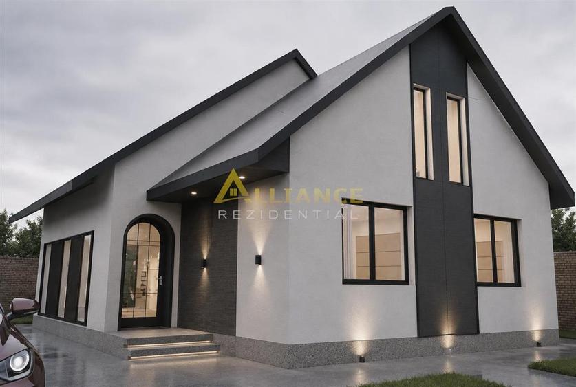 Casă individuală cu 5 camere cu Teren 375 Mp în Berceni
