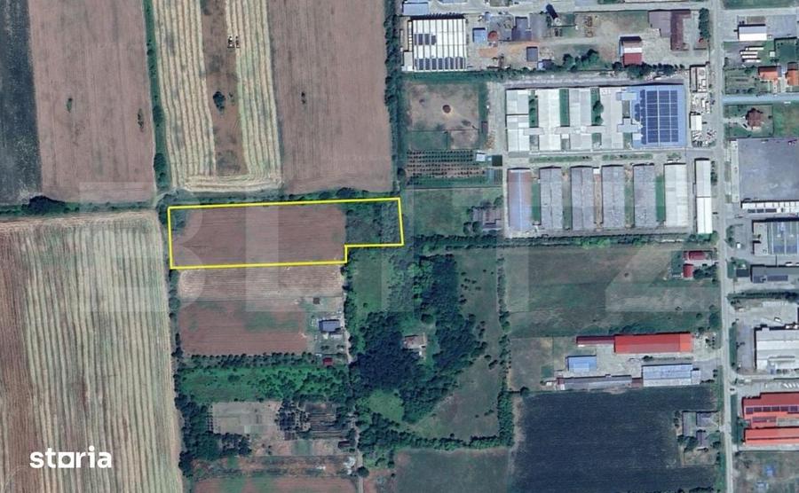 Teren de 5000 mp, în Careiului