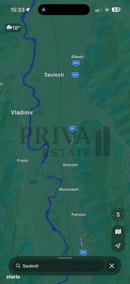Teren de 160000 mp, în Săulești
