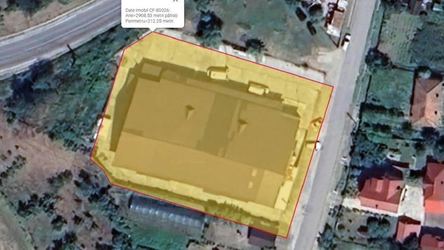 Spațiu industrial, de 1,044 mp, în Tigveni