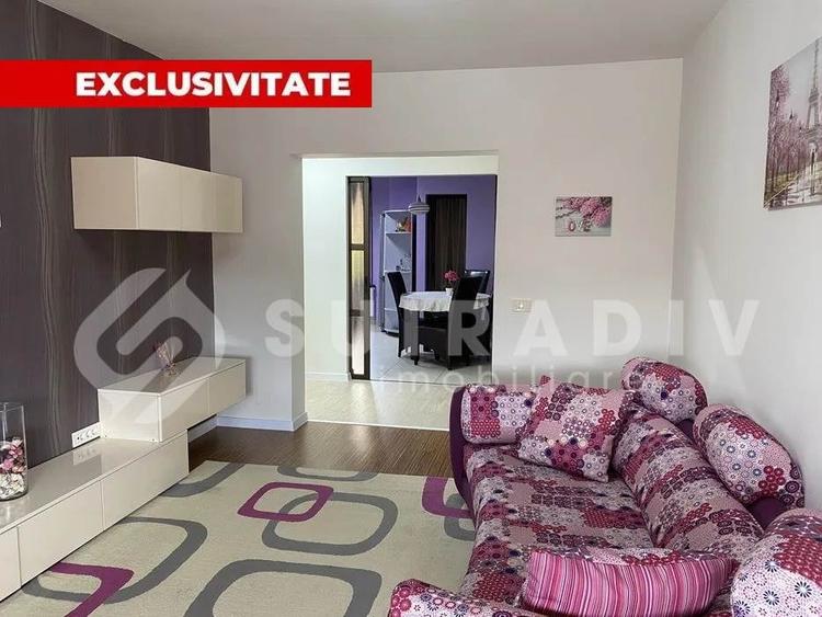 Apartament cu 3 camere semidecomandat în Florești — fotografia 1