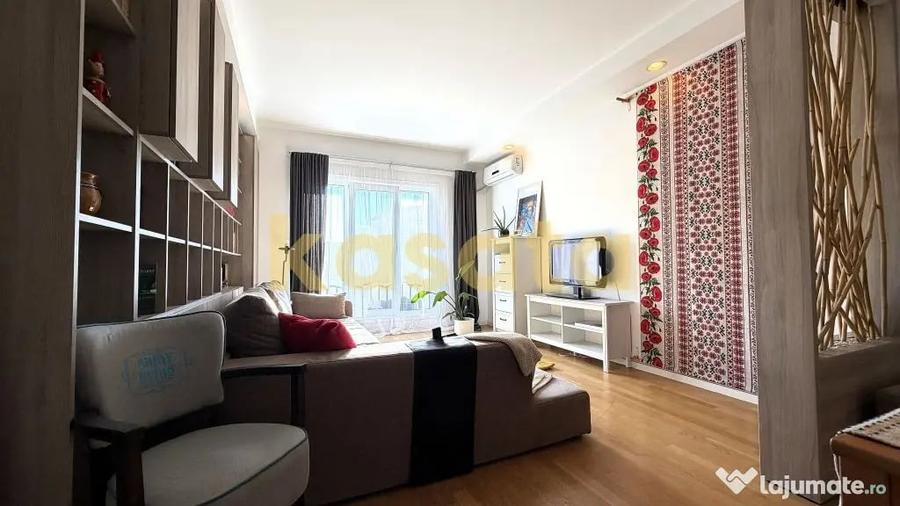 Apartament cu 2 camere semidecomandat în Ștefăneștii de Jos