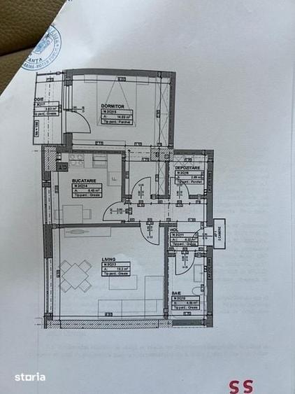 Apartament cu 2 camere decomandat în Energia