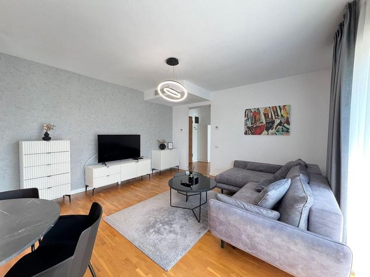Apartament cu 2 camere decomandat, mobilat în Herăstrău