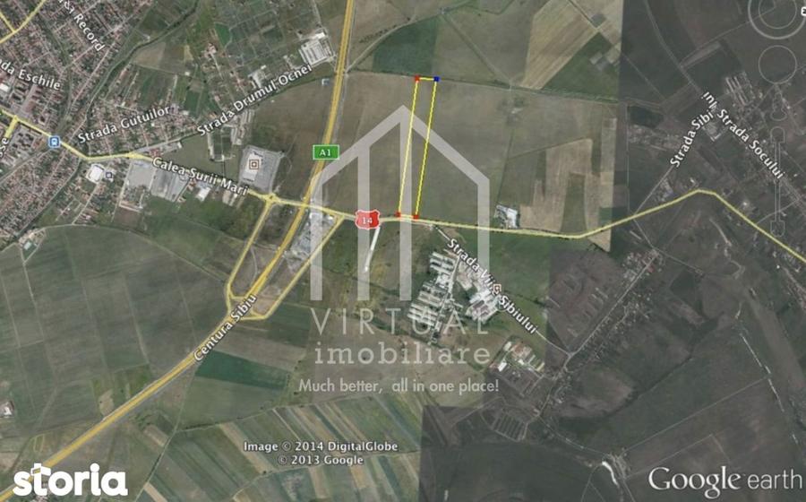 Teren de 19100 mp, în Central