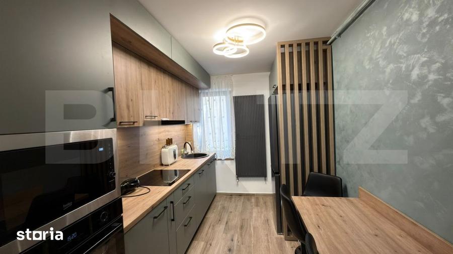 Apartament cu 4 camere, mobilat în Central