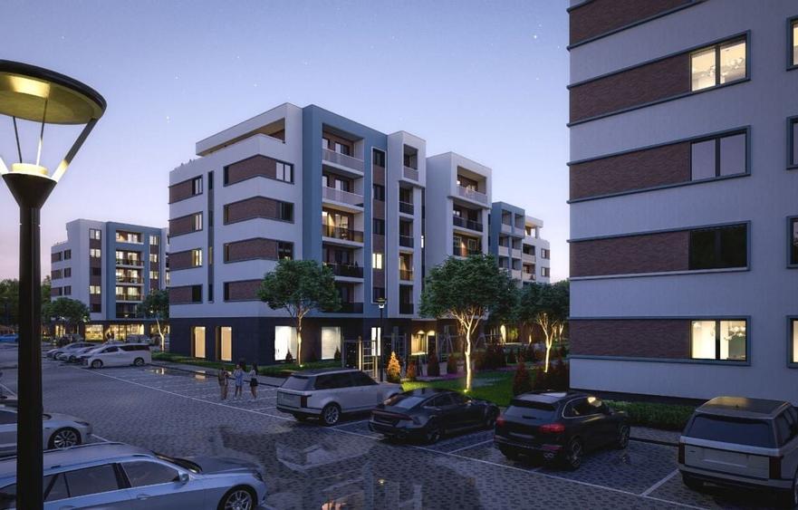 Apartament cu 2 camere decomandat în Botizului