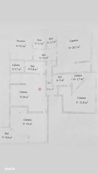 Apartament cu 4 camere decomandat în Bartolomeu