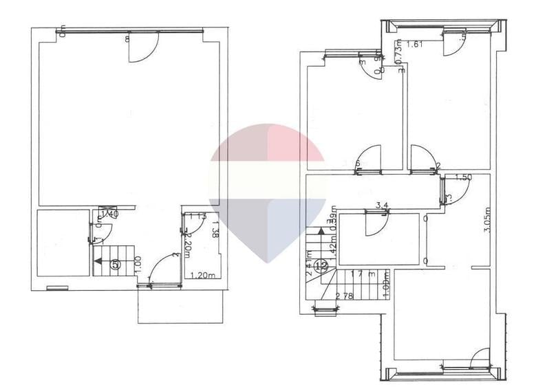 Casă cu 3 camere cu Teren 170 Mp în Tunari