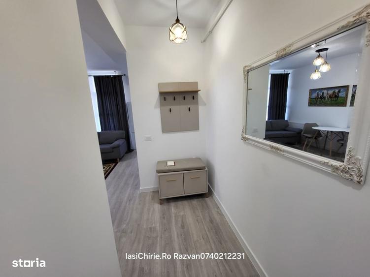 Apartament cu 2 camere, mobilat în Lunca Cetățuii