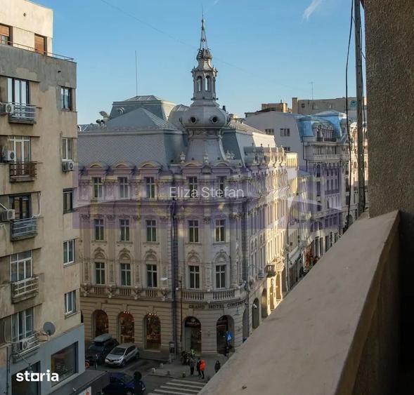 VANZARE APARTAMENT 2 CAMERE CALEA VICTORIEI VEDERE PANORAMICA 56MP